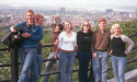 Some of us decided to go to Montreal... L to R: Kelly, Adam, Louis, Allison, Jessica, John, Me.